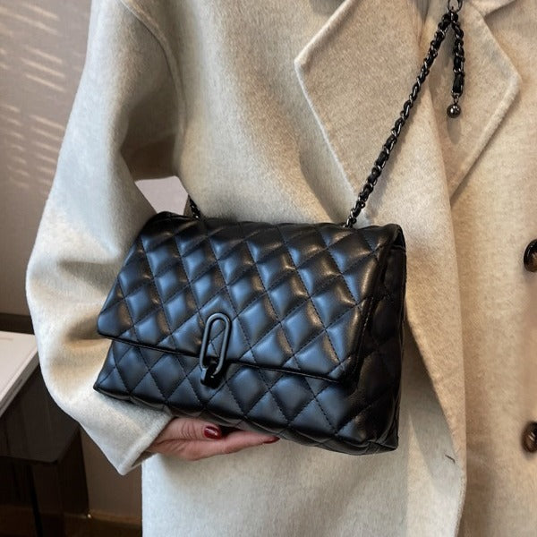 Textured Women's Handbag PU Leather Shoulder Tote Hand Bag Ladies Trendy