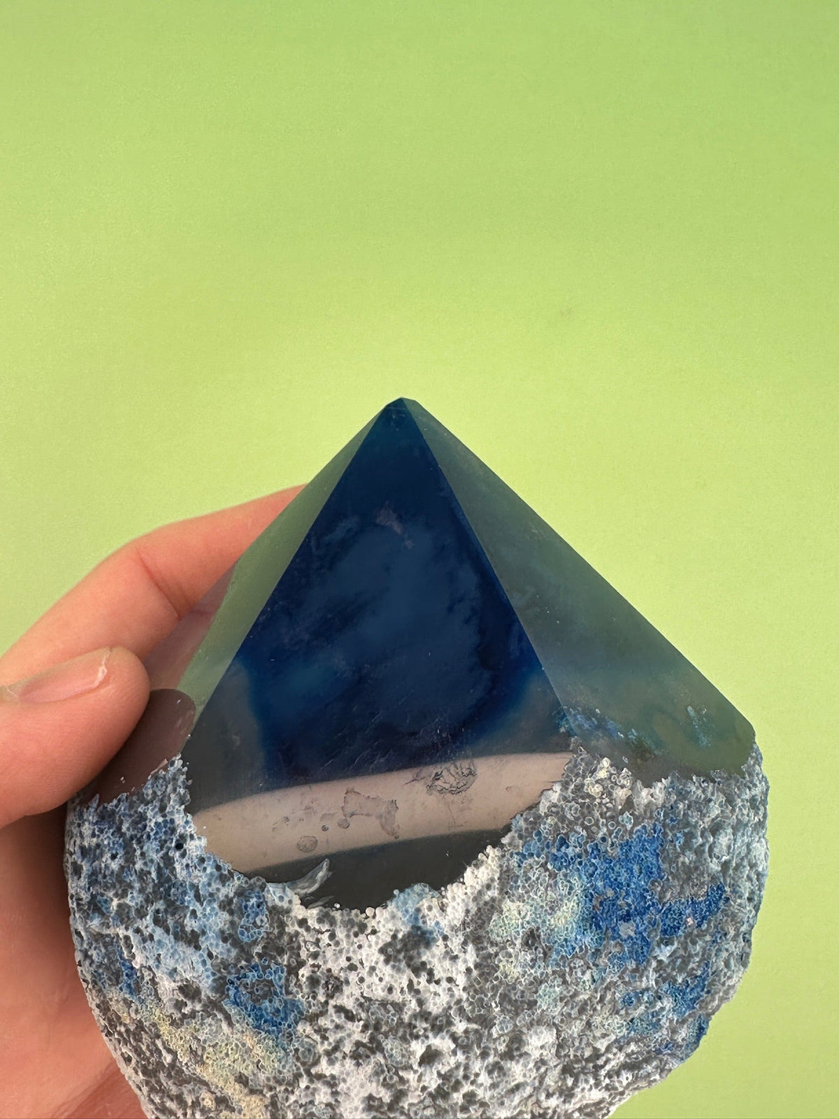 Blue agate - Point