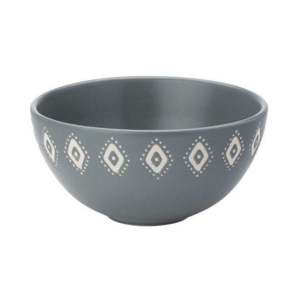 Artisan Aztec Dip Bowl - Grey