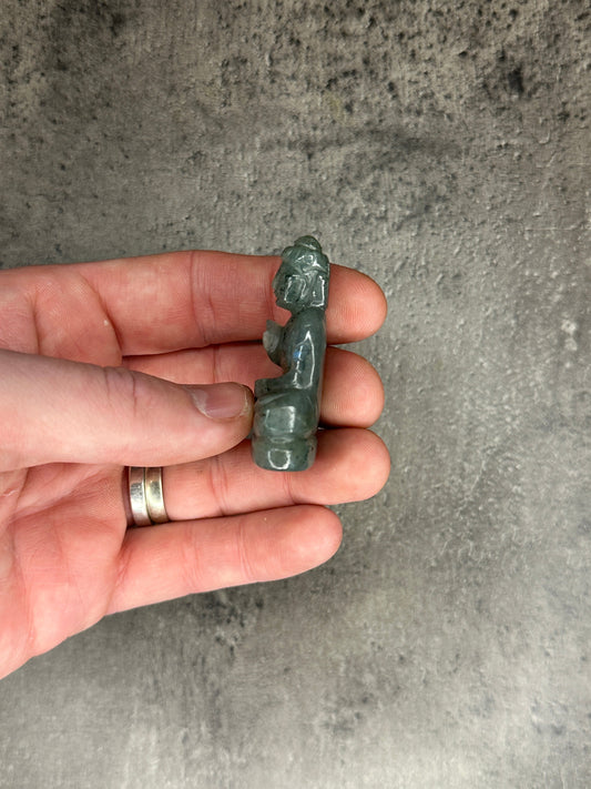 Labradorite Quan Yin Crystal Carving