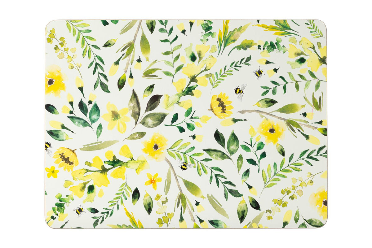 Bee-Beautiful Set of 4 Placemats