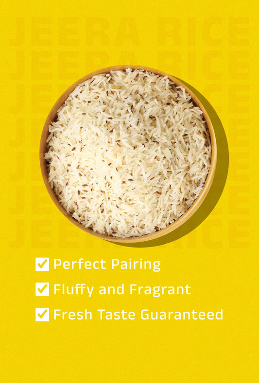 5 Minutes To Delhi Jeera Rice Vegan Camping Meal