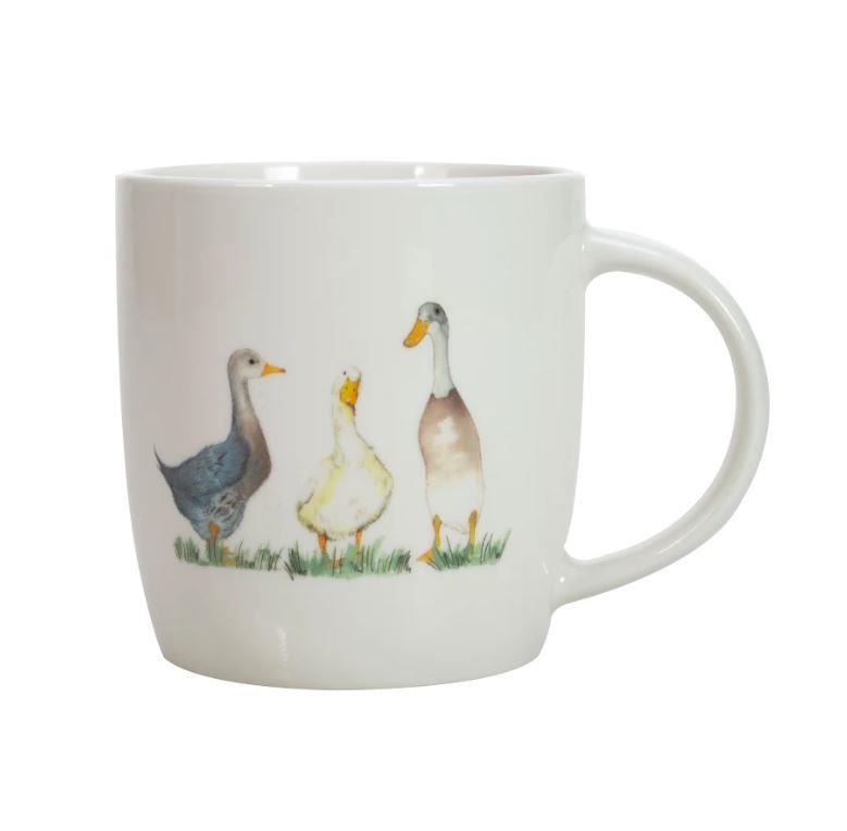 Riverdale Farm Duck Mug - Cream