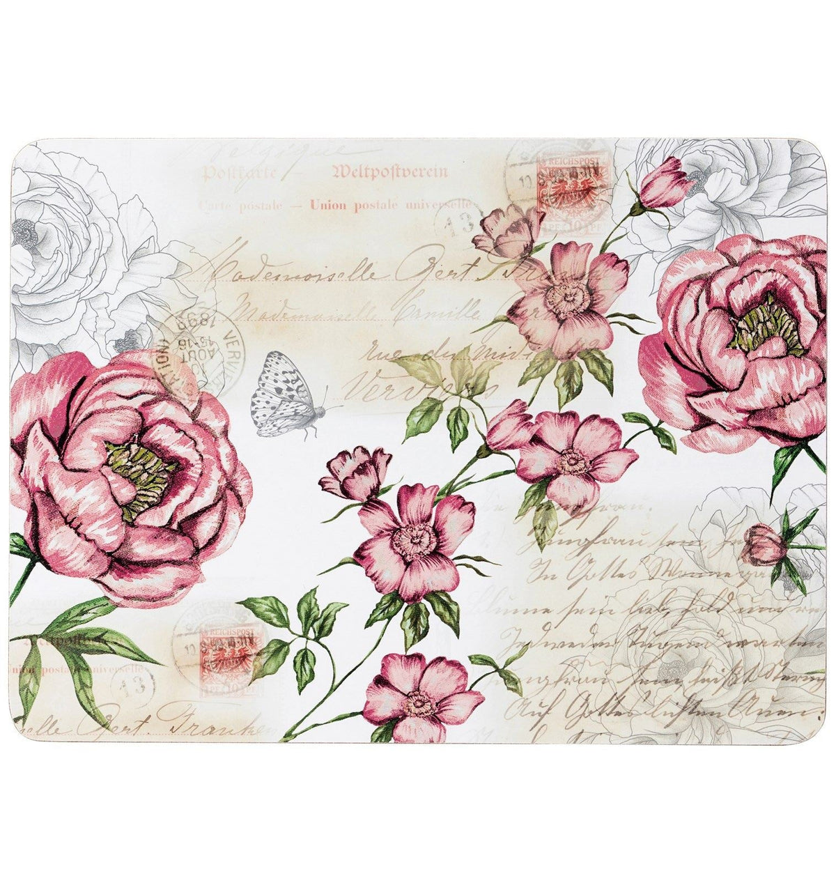 Floral Set of 4pk Placemats
