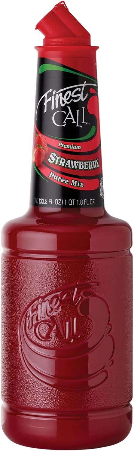 Mezcla de puré prémium de fresa Finest Call, 1 litro