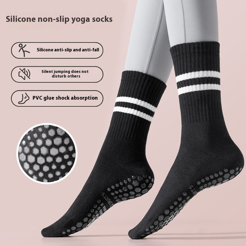 Yoga Fitness Rod Stretching Enhanced Female Rope Stretch