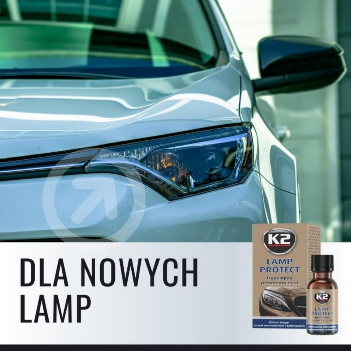 K2 Lamp Protect - Long-Lasting Headlight Protective Coating, 10ml