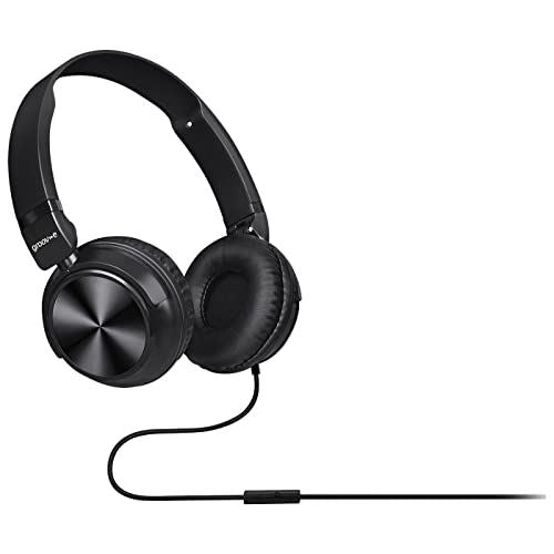 Tempo Stereo Heaphones with In-Line Mic & Remote - Black