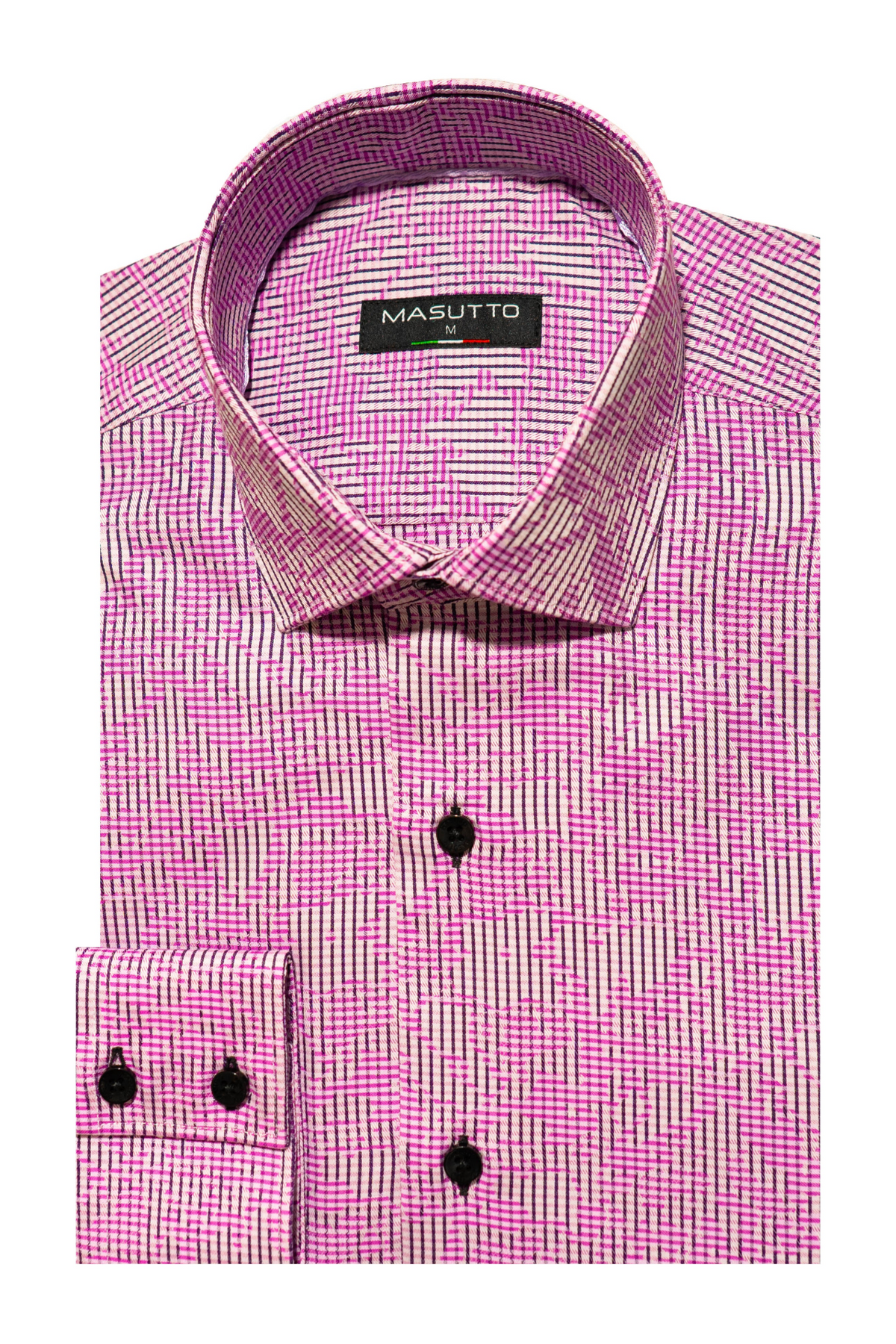 MASUTTO HENRY/06 LONG SLEEVE BUTTON DOWN SHIRT