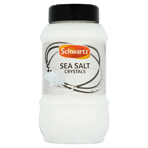 6 x Sal marina en cristales Schwartz 820 g