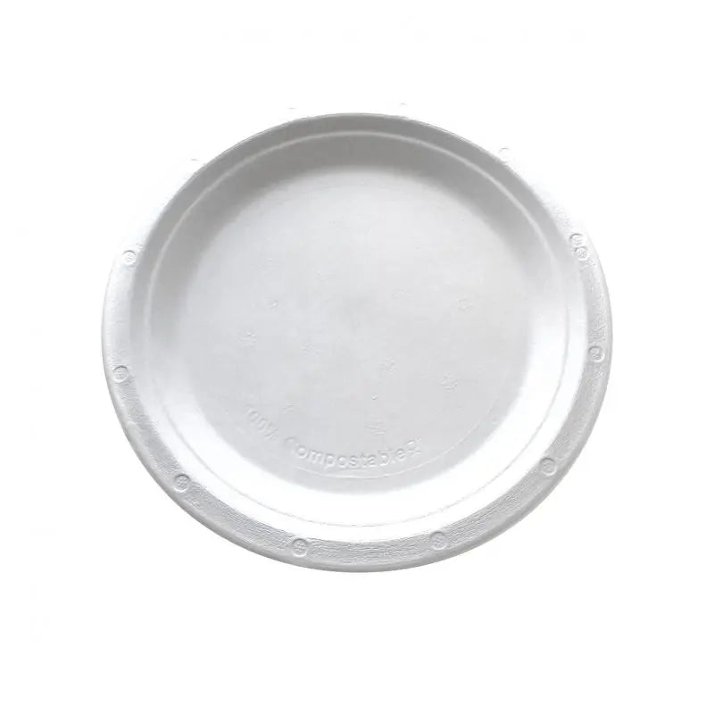 Bagasse-Teller rund 8,75 Zoll