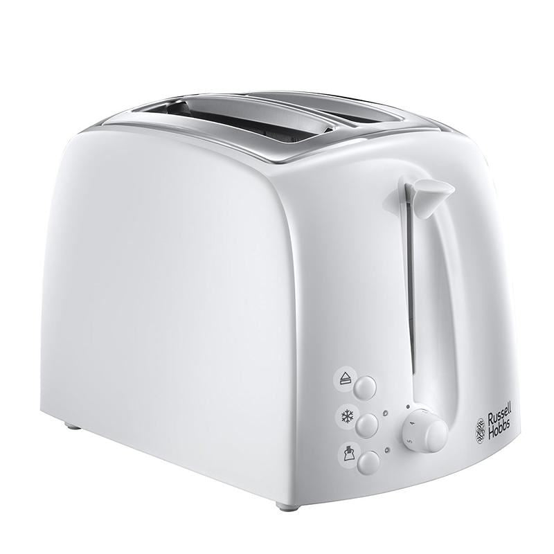 Russell Hobbs Textures Toaster 2 Slice White