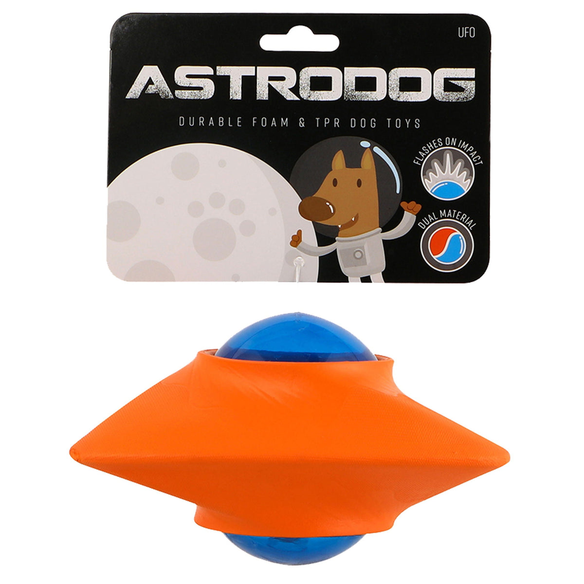 Astro Dog Ufo Eva Tpr Led Spaceship Toy