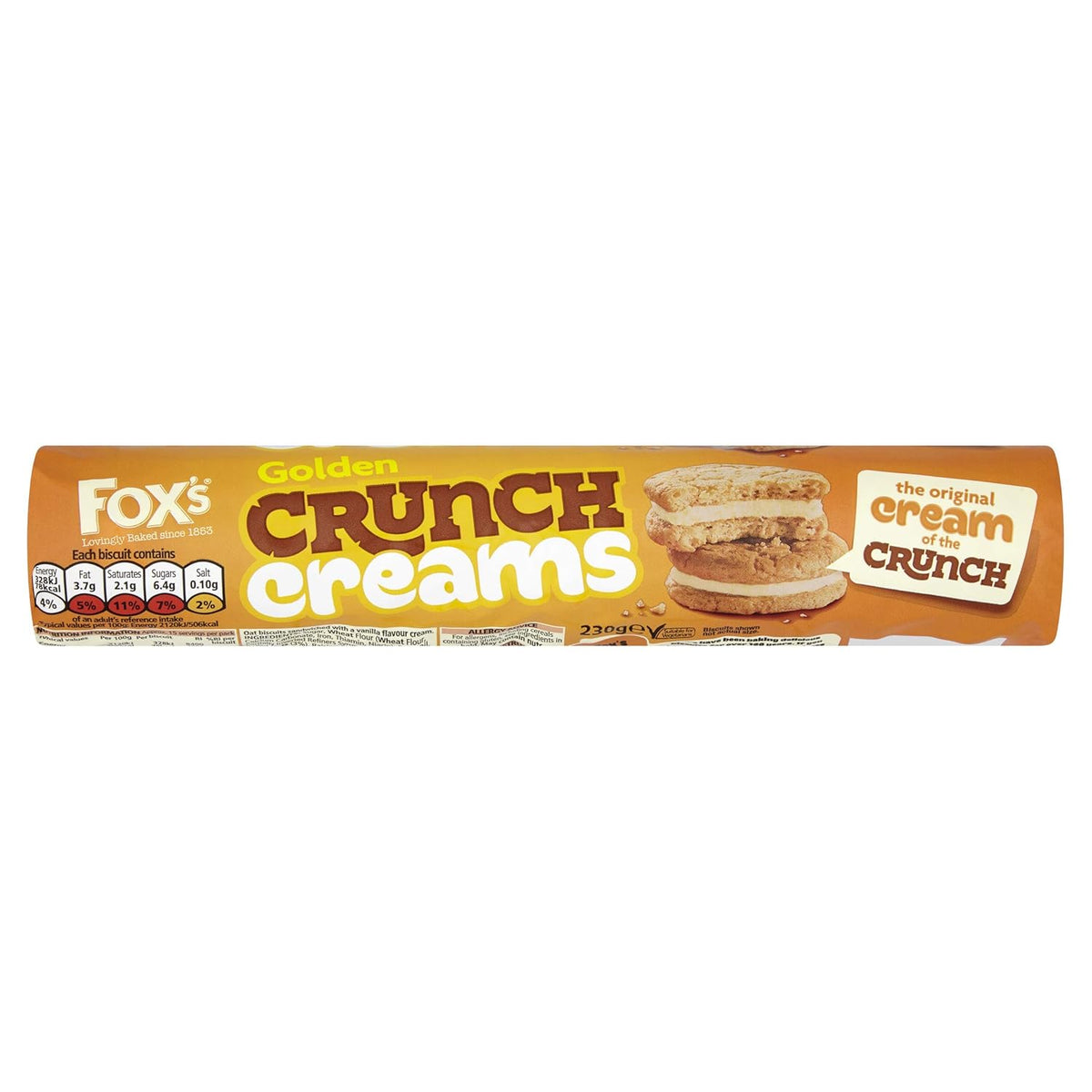 16 x Fox's Golden Crunch Creams 200 g