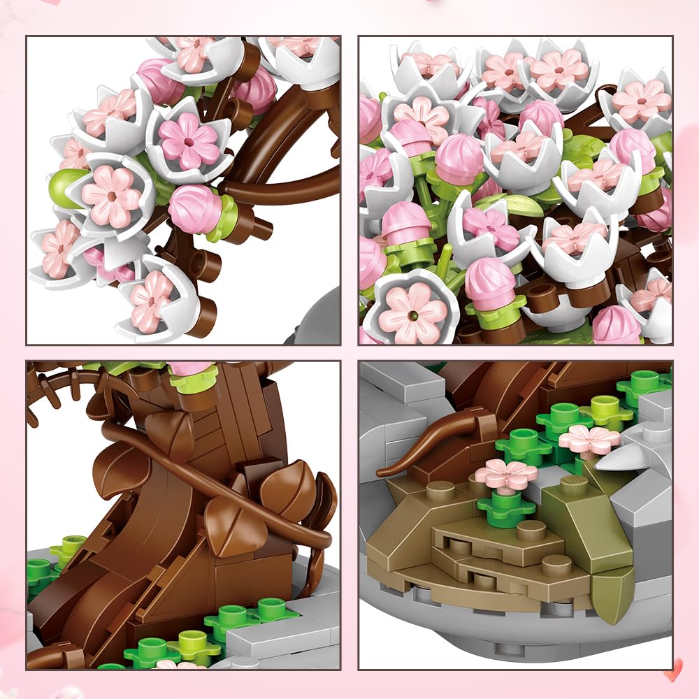 LOZ Sakura Tree (Cherry Blossom Bonsai) 1661