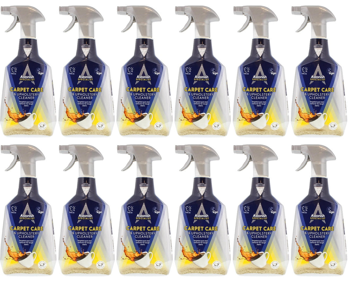 12 x Astonish Teppich & Polsterreiniger - 750 ml