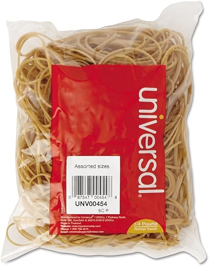 Rubber Bands Box 1/4Lb