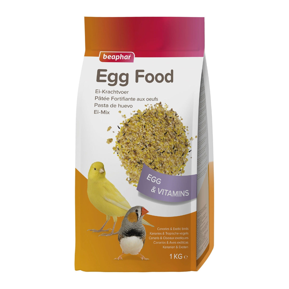 Beaphar Egg Food Dry 1kg - Case of 5