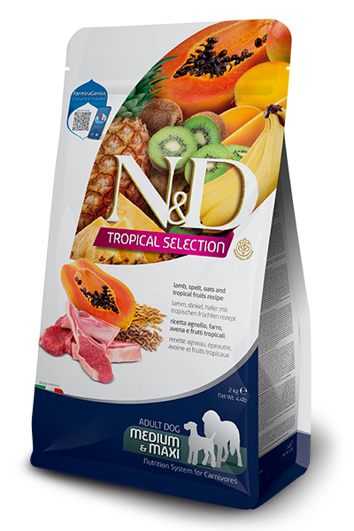 N&D Dog Tropical Selection Lamb Adult Medium/Max 2 Kg