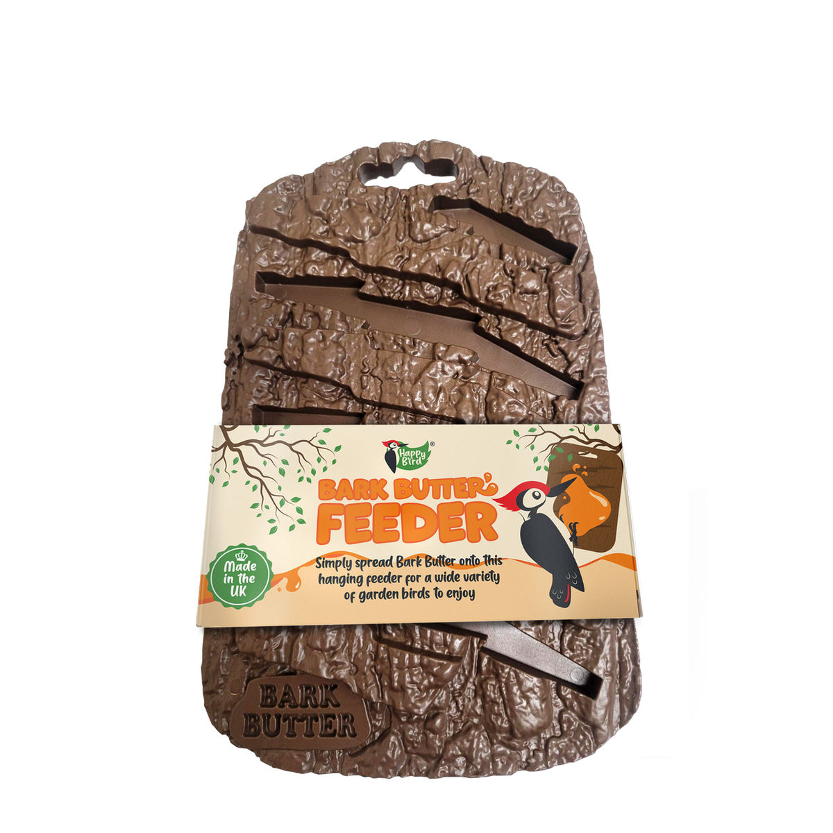 Happy Bird Bark Feeder - Original - Case of 6