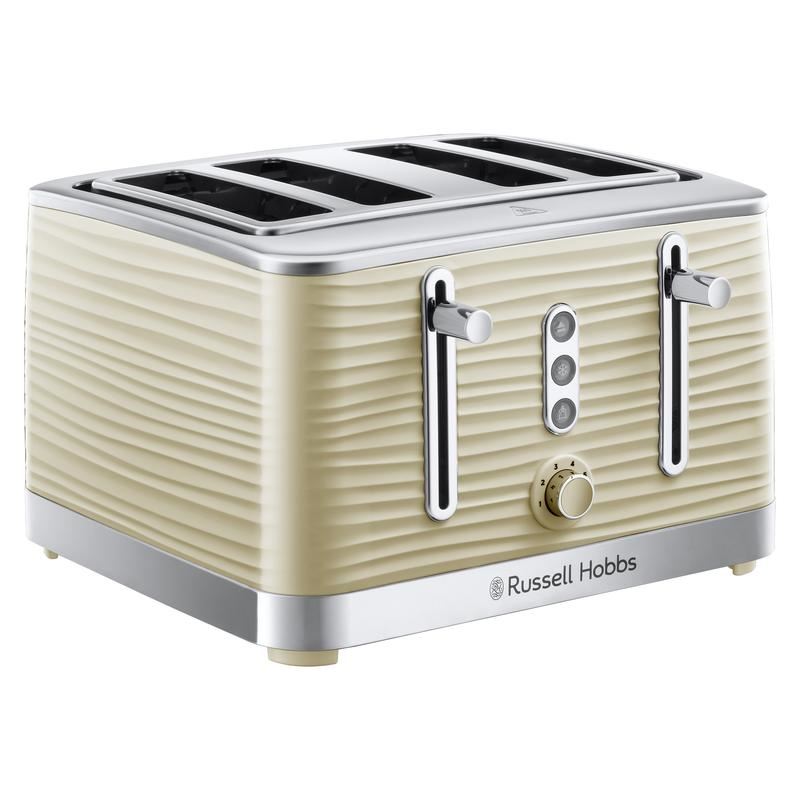 Russell Hobbs Inspire Toaster 4 Slice Cream1800W UK Plug