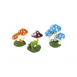 Classic Mushroom Assorted 7cm - Case of 12