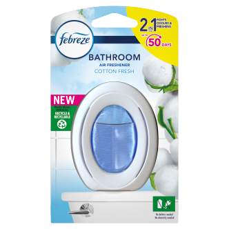 8 x Ambientador de Baño Febreze Algodón 7.5ml