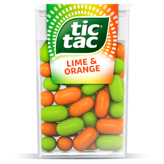 24 x Tic Tac Lima y Naranja 18g