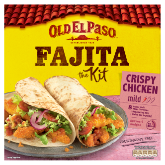 6 x Kit para Fajitas de Pollo Crujiente Old El Paso 555 g