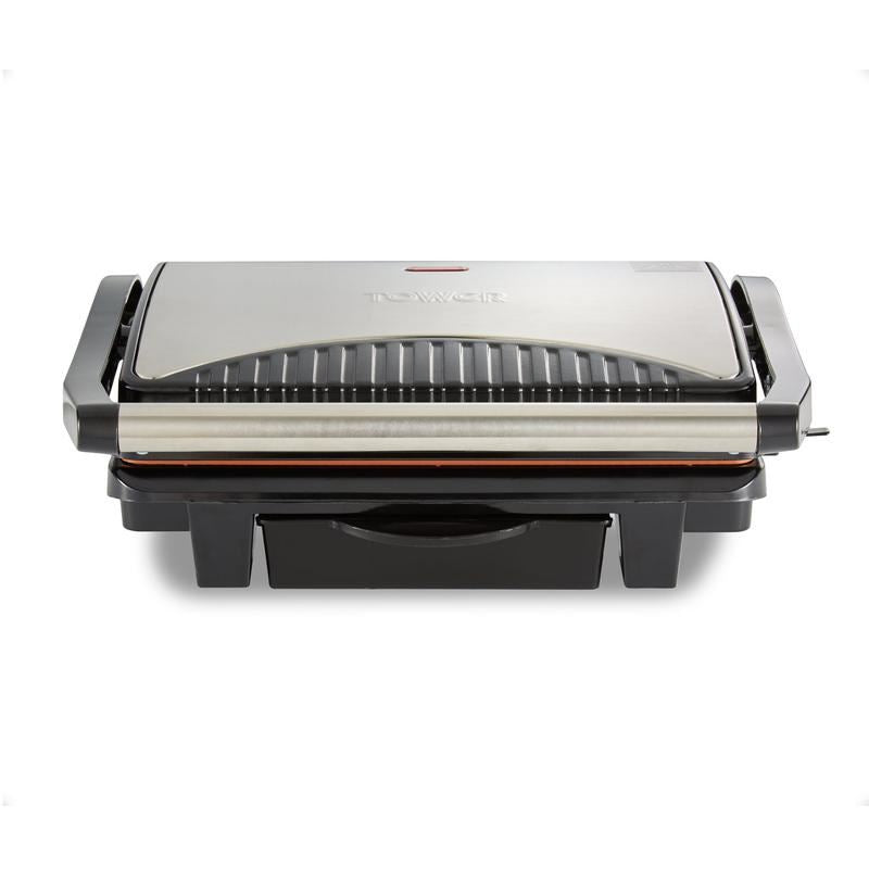 Tower Health 1000W Grill and Griddle Cerasure Copper UK Plug