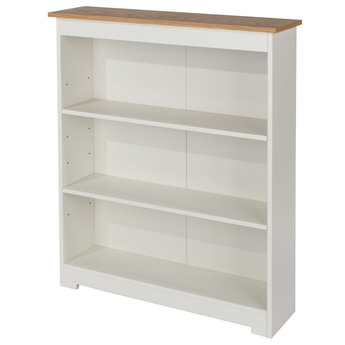 Colorado Low Wide Bookcase Soft White