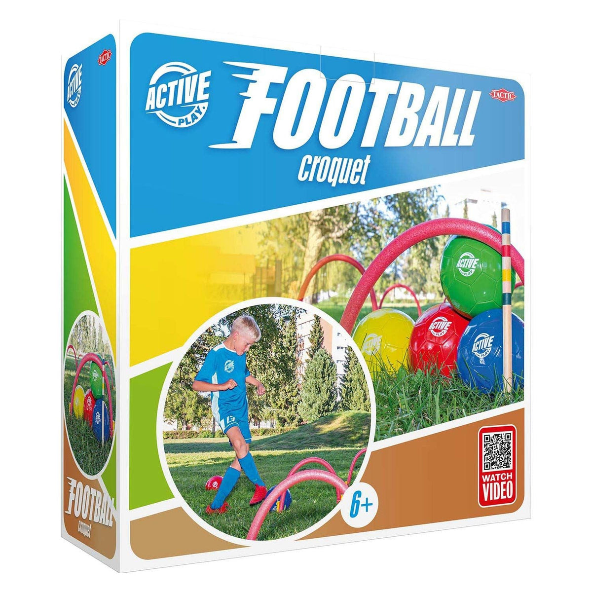 Tactic Football Croquet Game - Fast-Paced Outdoor Family Game