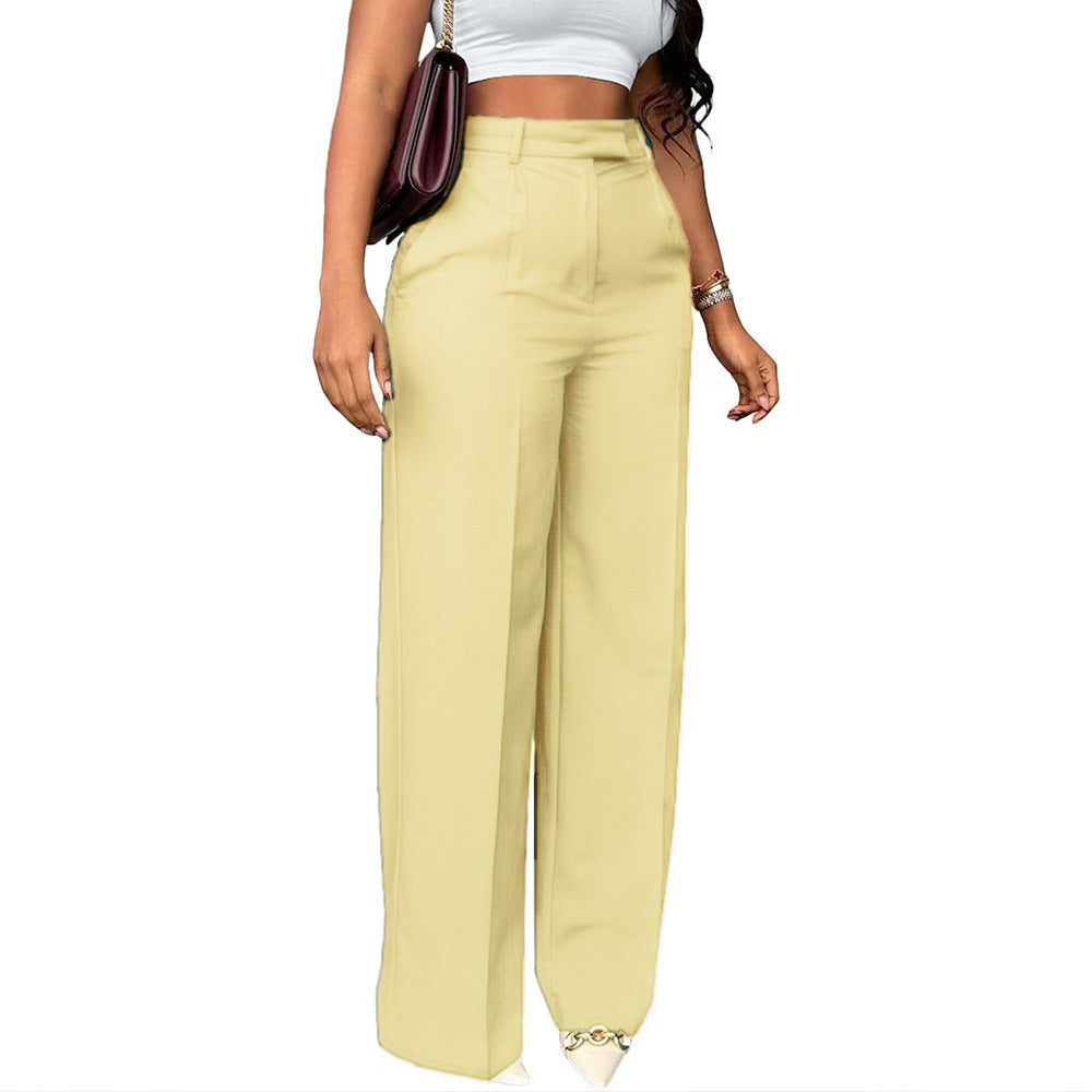 Women's Business Suit Pants High Waist