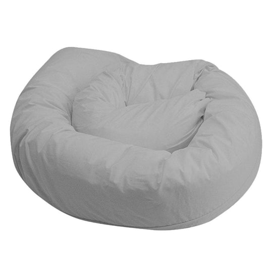 9ft Maternity Pillow Case Grey | Soft Breathable Cover | Machine Washable