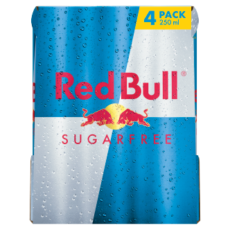 6 x Red Bull Sugarfree Energy Drink 4er-Pack 4X250Mls