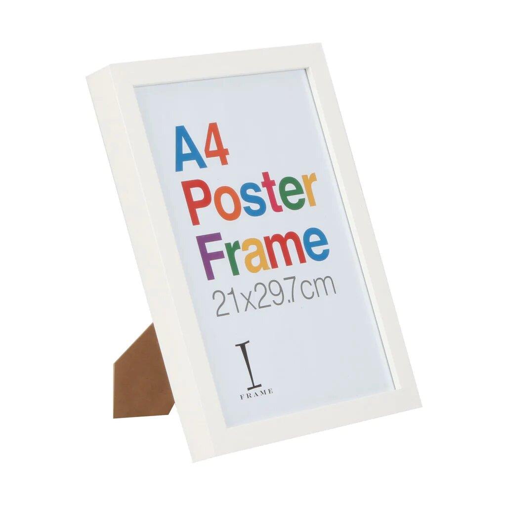 iFrame Perspex White Poster Frame A4