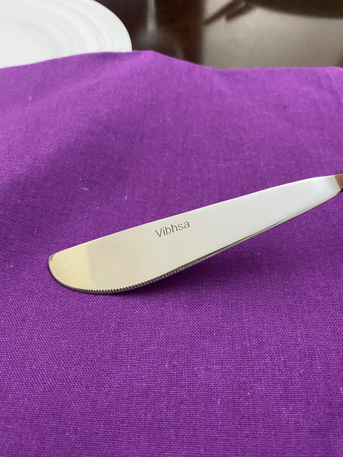 Stainless Steel Dinner Knives Set of 6 Pieces