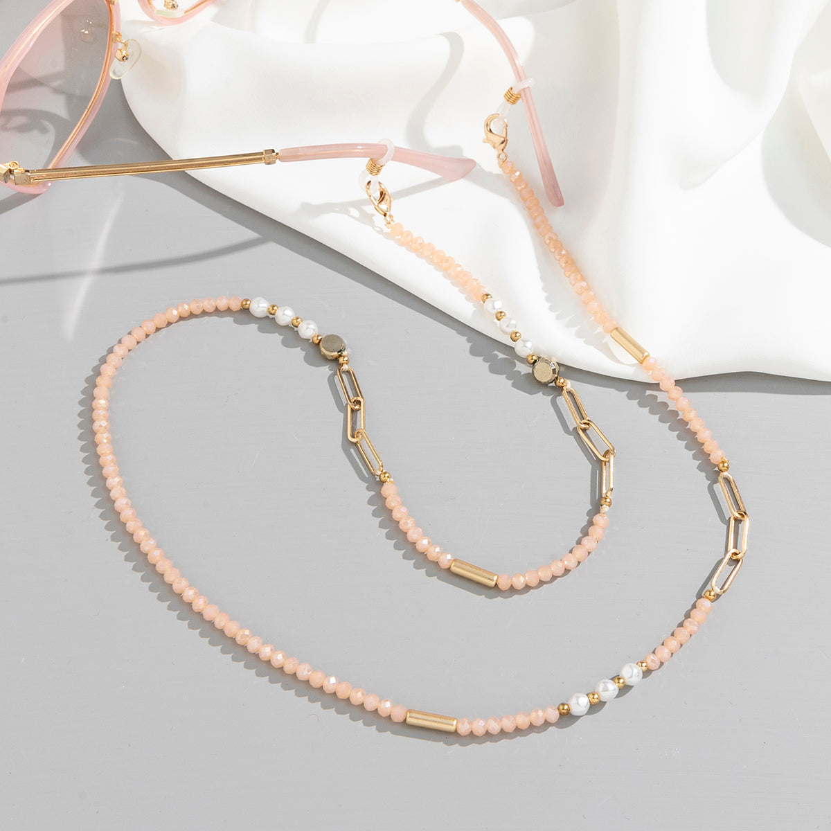 Colorful Chain Mask Chain, Fashionable Anti-loss Glasses Lanyard