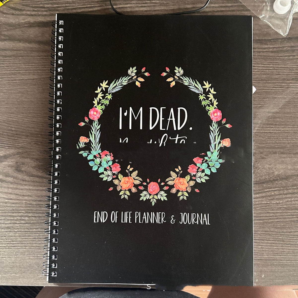 In Case I Go Missing Binder End Of Life Planner Emergency Loose-leaf Binder