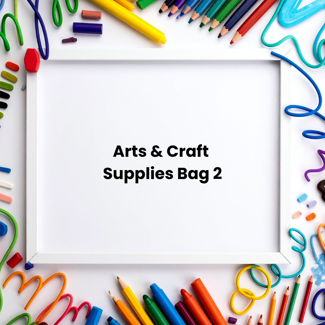 Arts and Crafts Supplies Bag 2