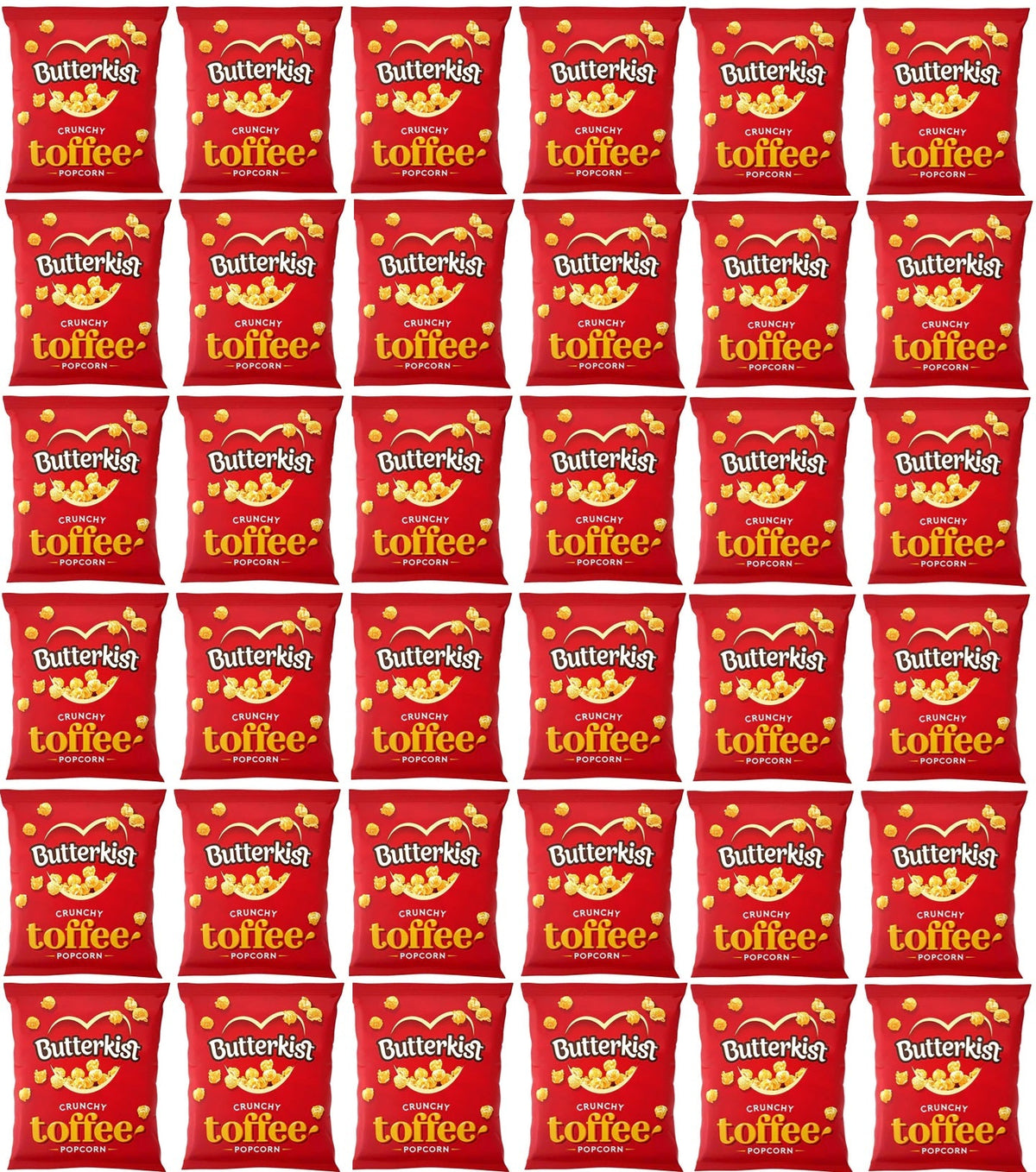36 x Butterkist Palomitas Toffee 20G