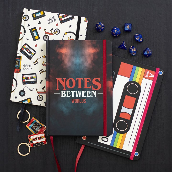 Retro 80s Print A5 Notebook