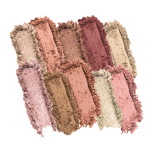 Paleta de Sombras Bare Rose 10 Tonos