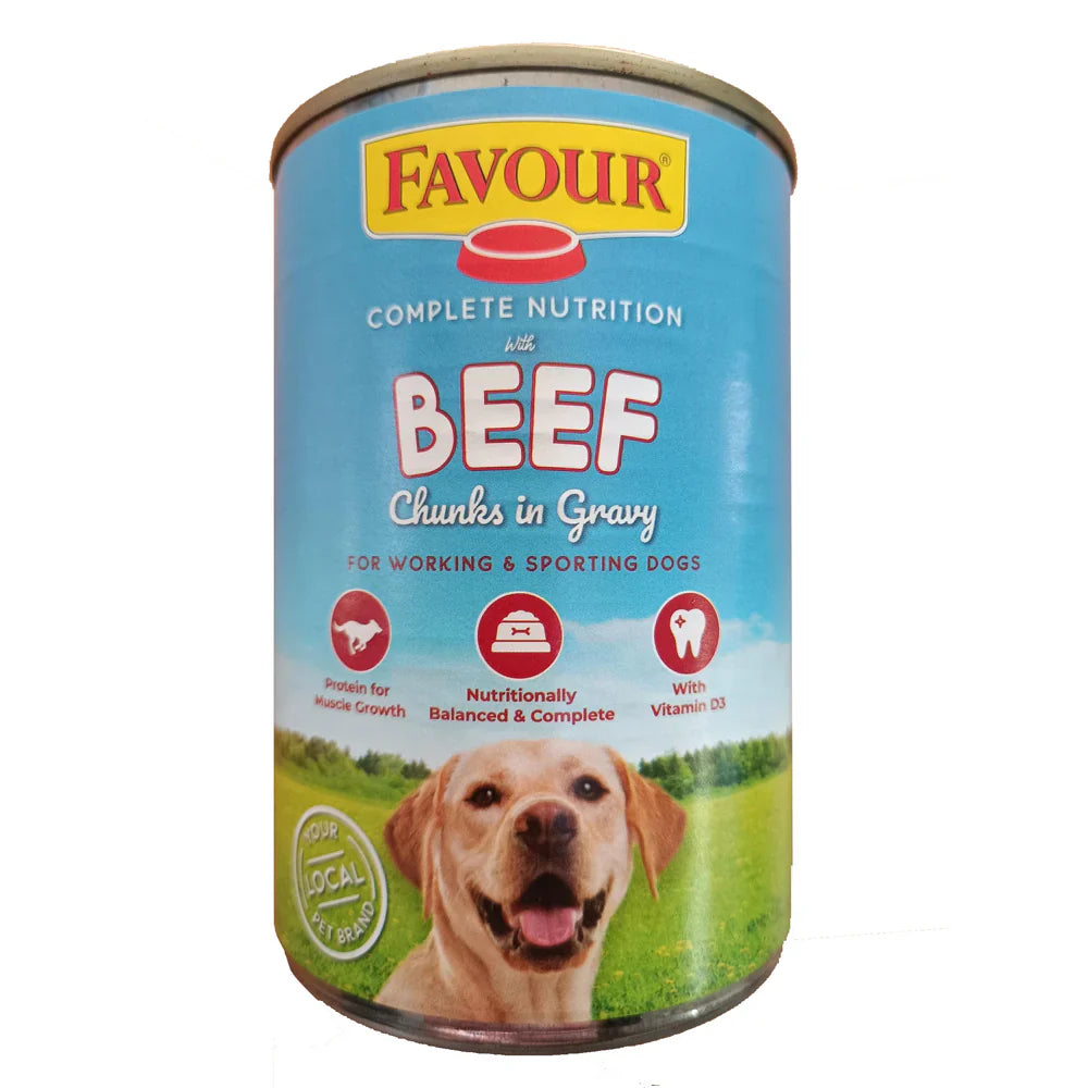 6 X Favour Rinderbrocken in Soße 1240G