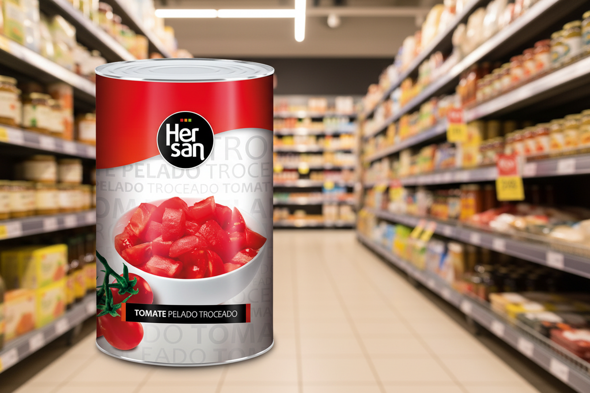 Hersan Gehackte Tomaten 5 kg