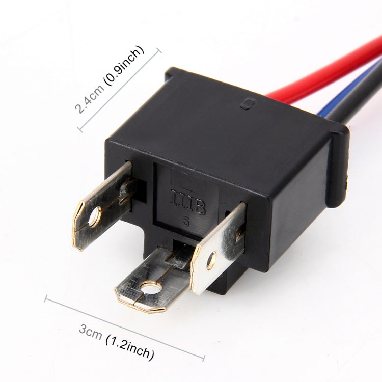1 Paar H4 Glühlampenfassung Stecker mit Kabel, H4