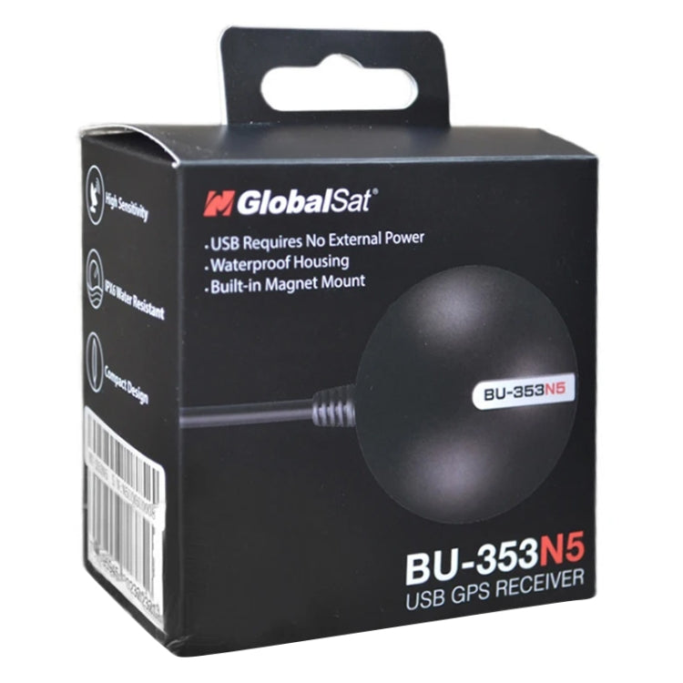 BU-353N5 USB GPS Receiver with SiRF Star IV Chipset