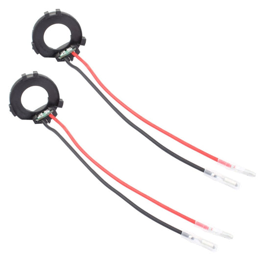 H7 LED Headlight Bulb Retainer Adapters for VW Volkswagen Golf 7 MK7 — Pair of 2
