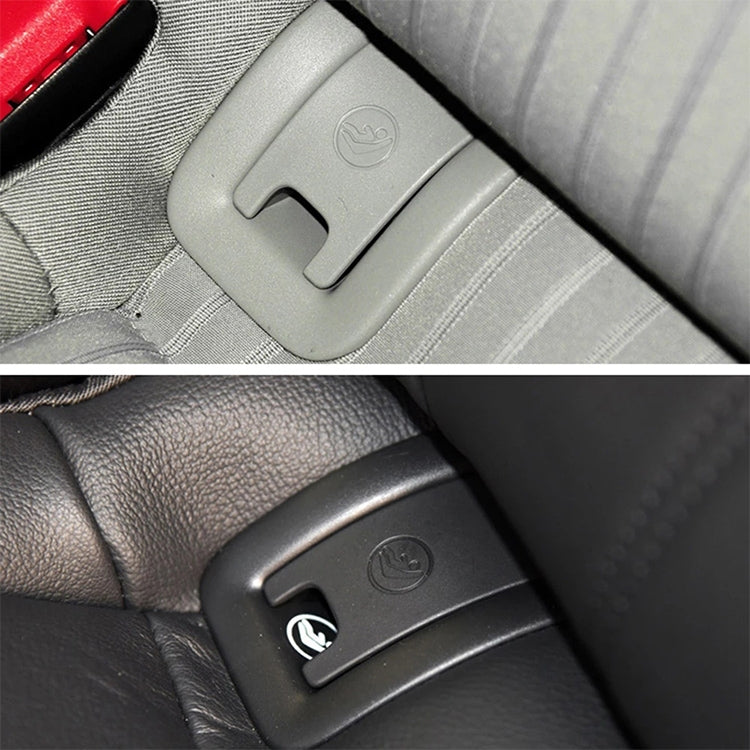 Rear Child Seat Isofix Cover for Audi A6 2013–2018 – Black or Grey