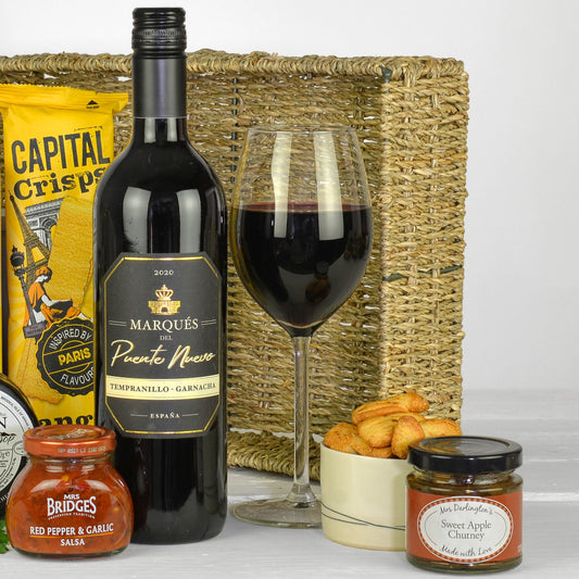 The Cheese Course Hamper – Premium Cheese & Wine Gift Hamper